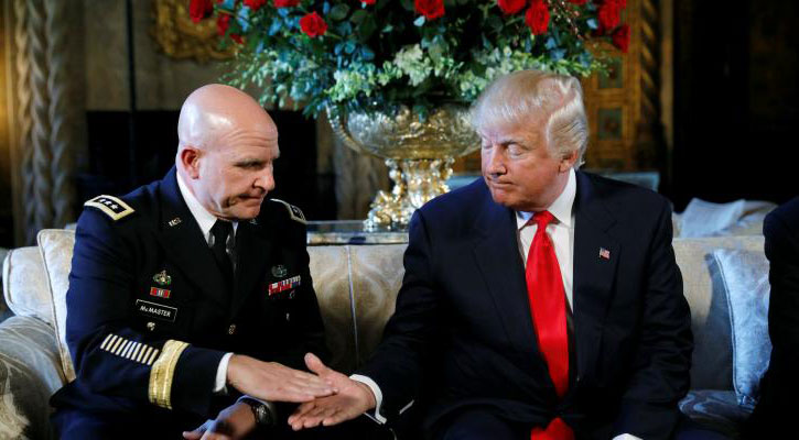 Trump names McMaster as national security adviser