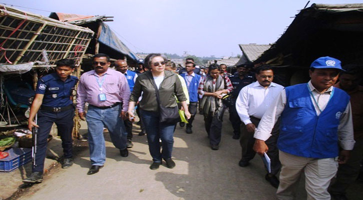 UN envoy visits Rohingya camps