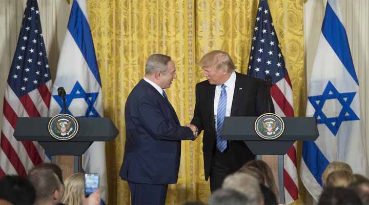 Trump relaxes US policy on Middle East two-state solution