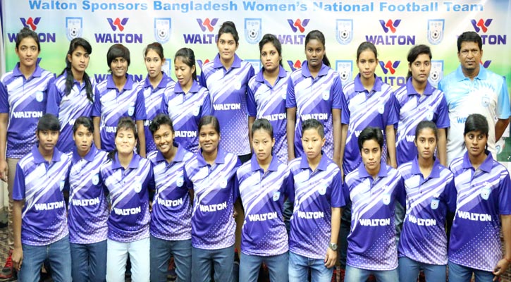 Women team leave Dhaka for Singapore