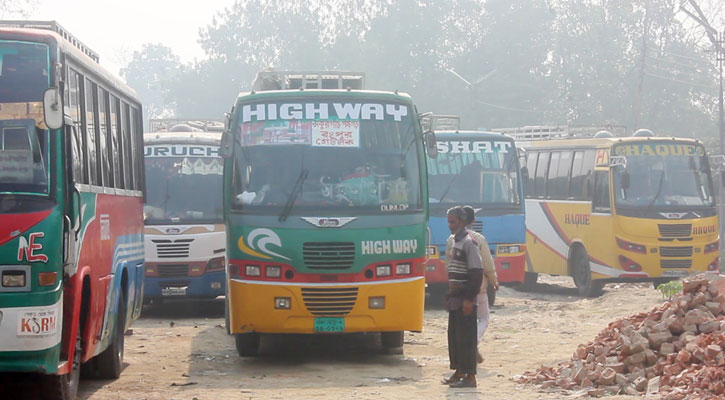  Indefinite transport strike in Thakurgaon
