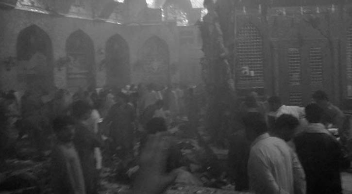 Over 70 killed in suicide blast at Pak shrine