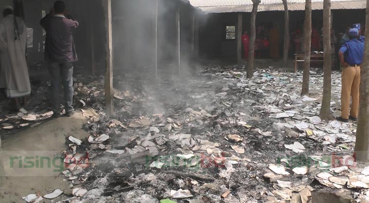 Prime suspect held over burning Gaibandha school