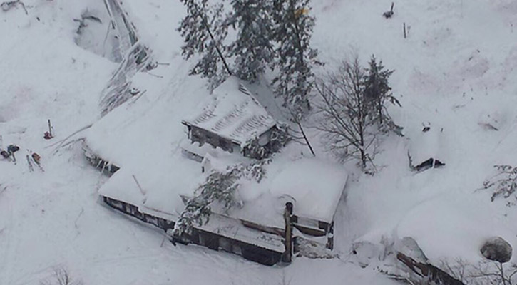 Many feared dead in Italian avalanche