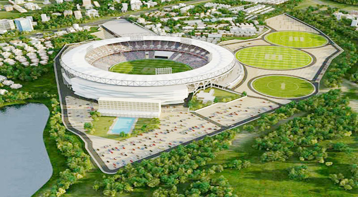 India builds world’s largest stadium