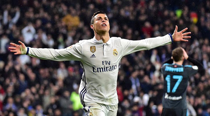 Ronaldo fires Real Madrid four points clear at top of La Liga