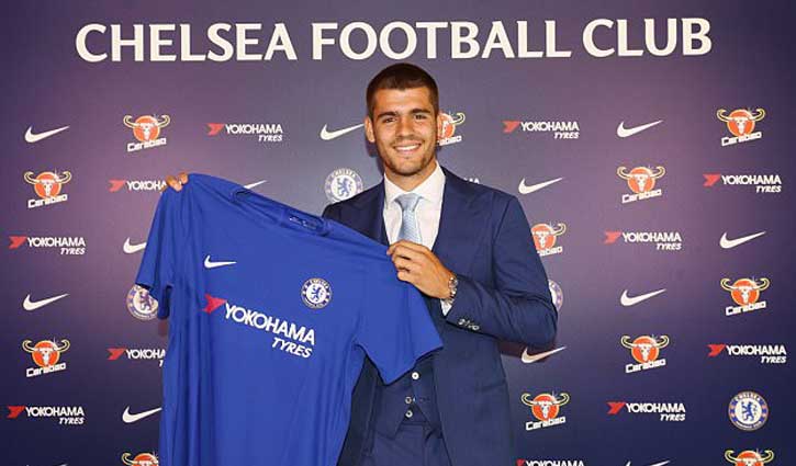 Chelsea announce signing of Morata on a 5-year contract