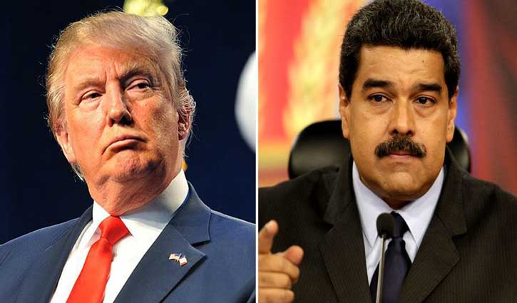 Donald Trump warns Nicolas Maduro