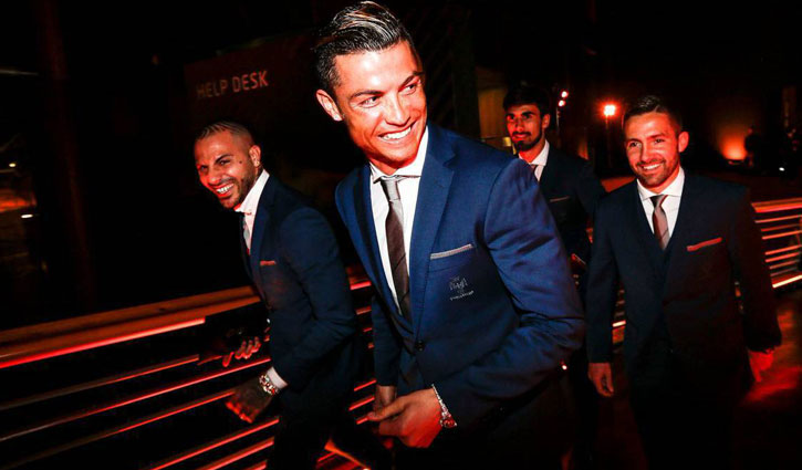Ronaldo named Portugal's player of the year