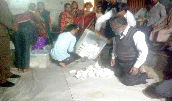 Gaibandha-1 by-election: vote counting underway