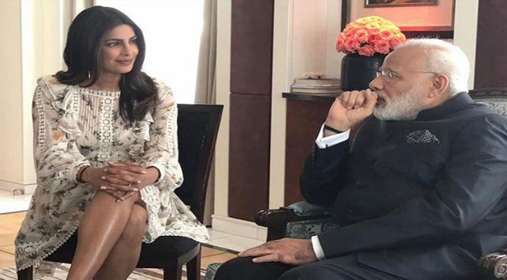 Priyanka Chopra accused of 'disrespecting' India's PM