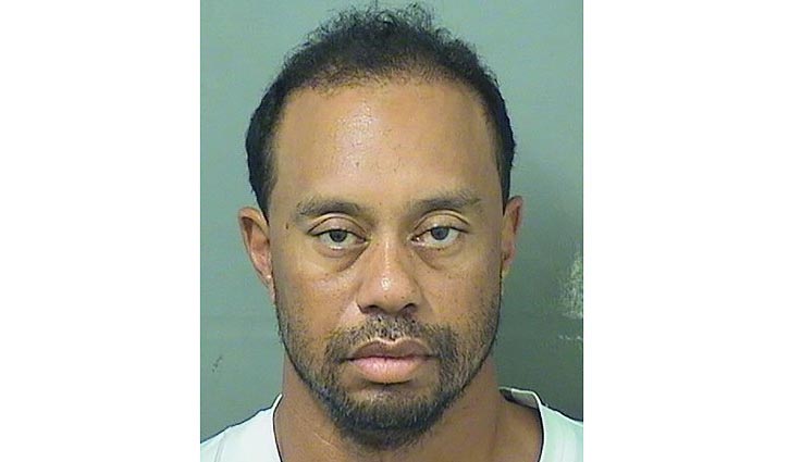 Tiger Woods arrested on suspicion of DUI