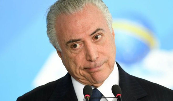 Brazil President Michel Temer charged with corruption