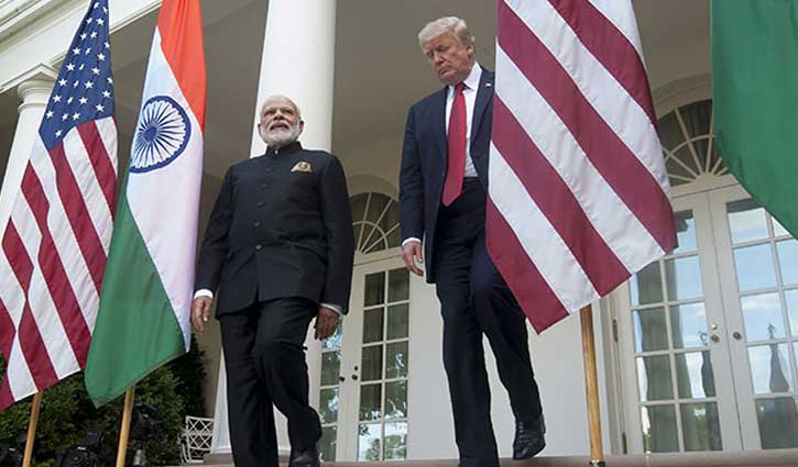 Modi, Trump meet: No questions allowed at media briefing