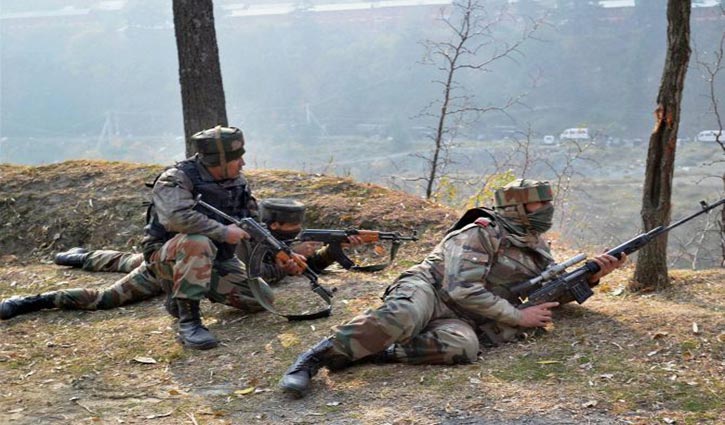 Six terrorists gunned down in Kashmir