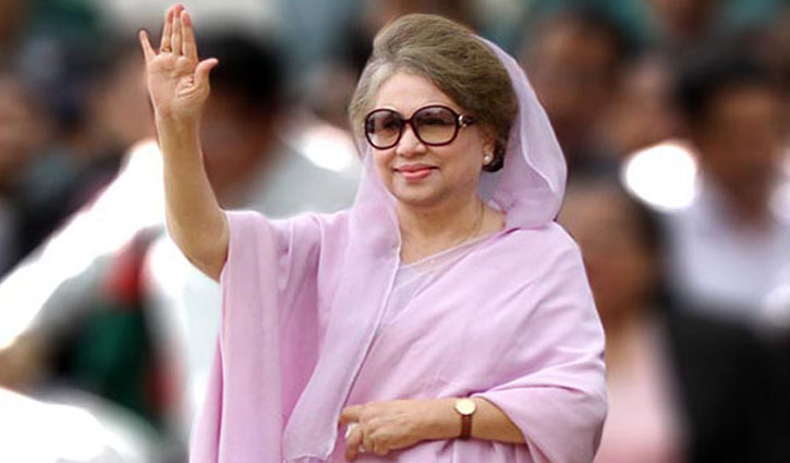 Khaleda Zia arrives in Cox’s Bazar