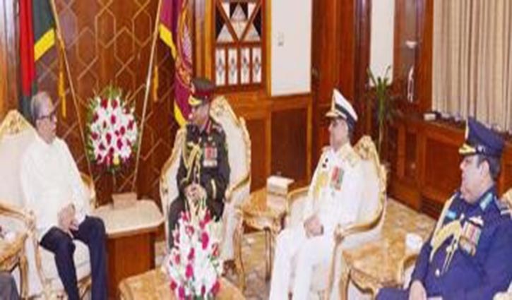 President for upholding image of armed forces