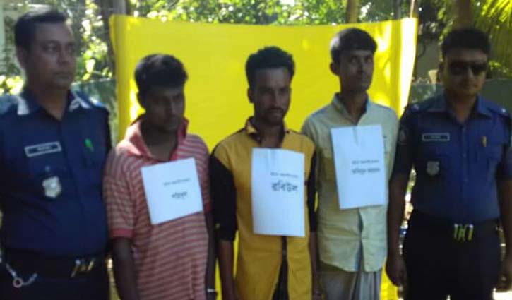 3 members of forest robber gang ‘Nur Hossain Bahini’ held