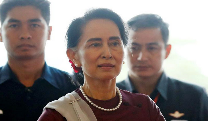 Myanmar's Suu Kyi denies going 'soft' on military