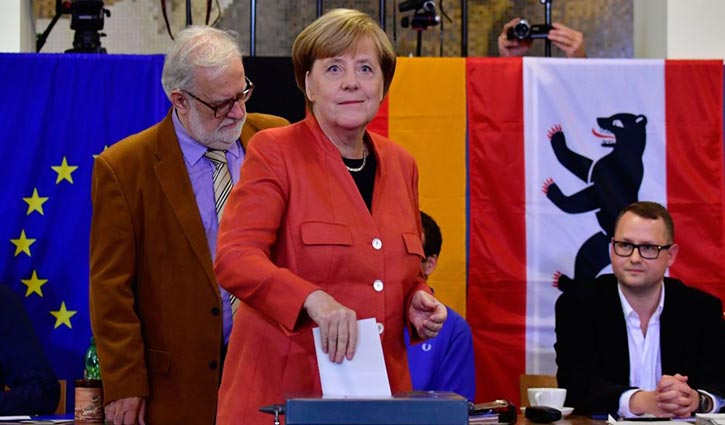 Merkel wins fourth term in Germany
