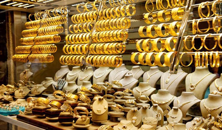 Gold prices down again