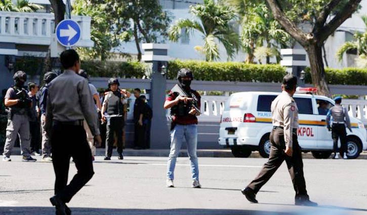 Now Indonesia police headquarters come under suicide attack