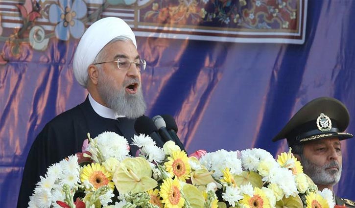 Iran's Rohani warns Trump