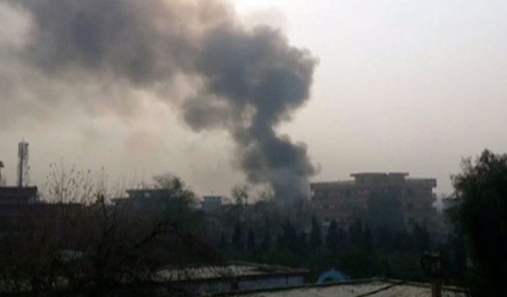 Gunfight under way amid explosions in Kabul