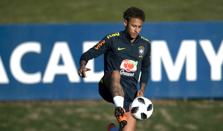 Neymar recovering better than expected for WC