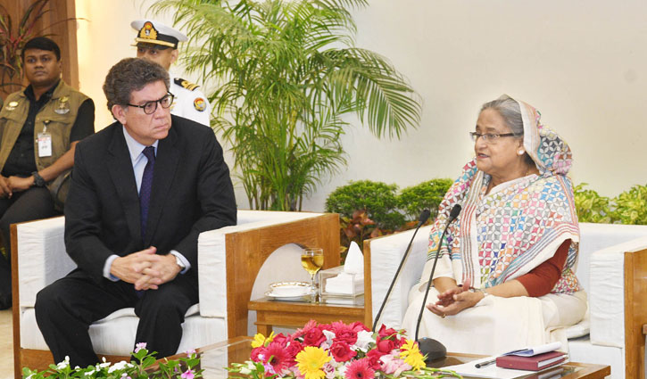 PM urges Russia, China, India to  resolve Rohingya crisis