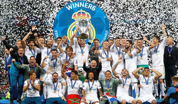 Real Madrid win Champions League
