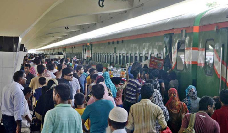 Eid train service begins
