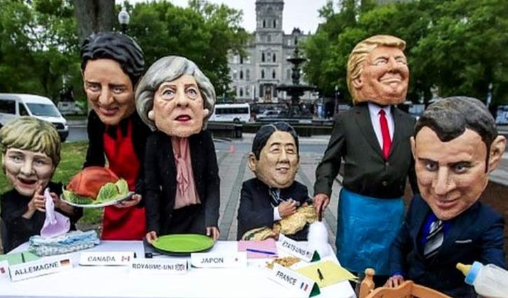 War of words ahead of G7 summit