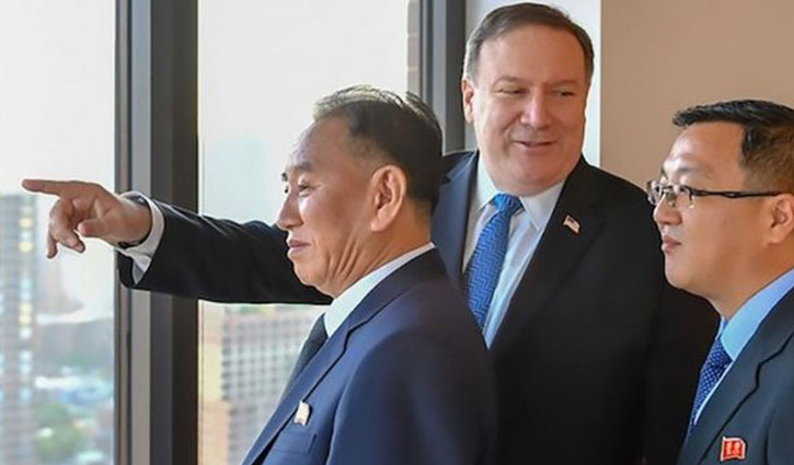 Key North Korea official meets Pompeo in New York