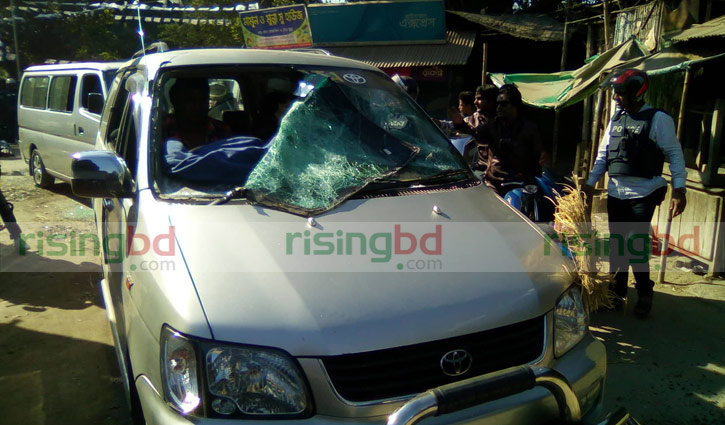 Fakhrul’s motorcade attacked in Thakurgaon