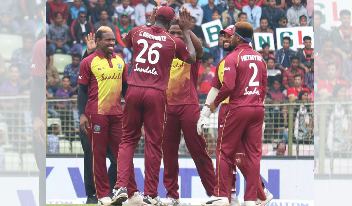 West Indies beat Bangladesh by 8 wickets