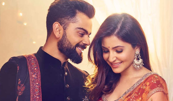 Kohli lauds his wife’s outstanding performance