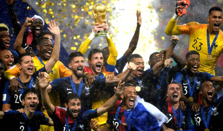 France top new-style FIFA rankings, Croatia 4th