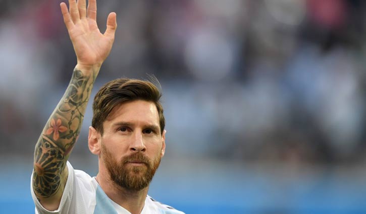 Messi out for Argentina for 2018