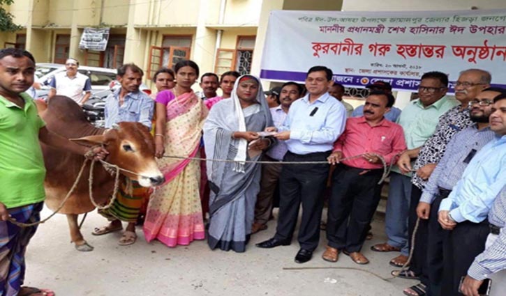 PM presents sacrificial cow to Jamalpur hijra community