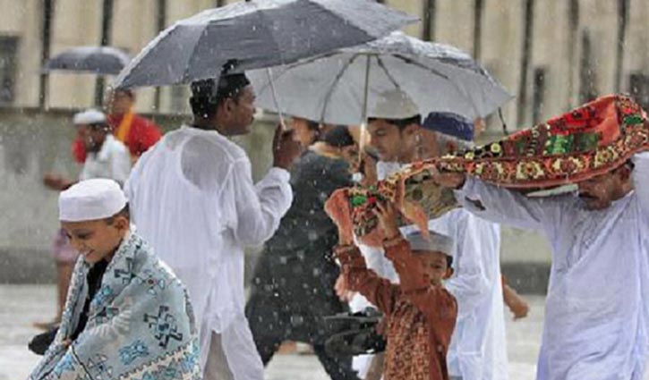 Rain likely on Eid day