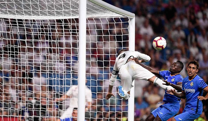 Bale scores as Real Madrid beat Getafe 2-0