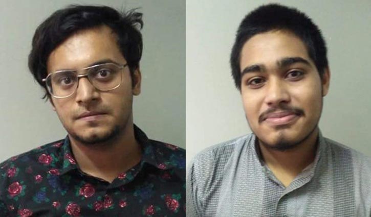 2 students arrested for spreading provocative info remanded
