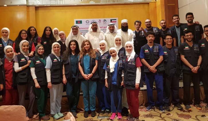 Kuwait students conduct medical camp in Bangladesh