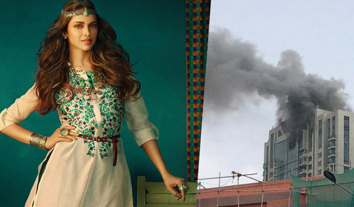 Fire breaks out at Deepika’s building