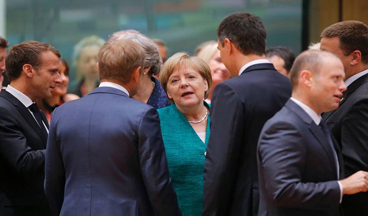 EU leaders hail summit victory on migration