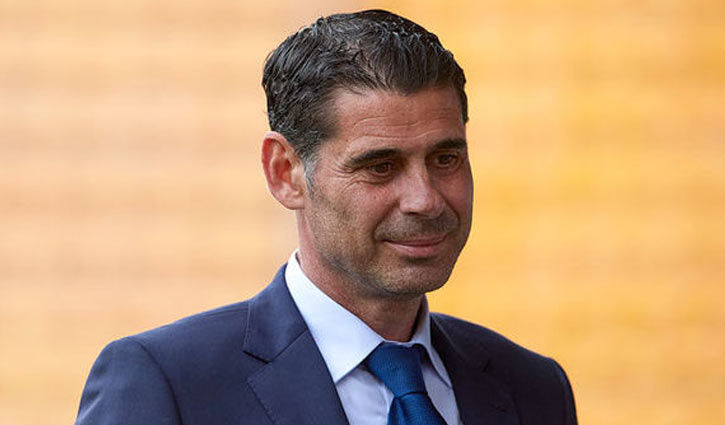 Spain announce Hierro as manager at World Cup