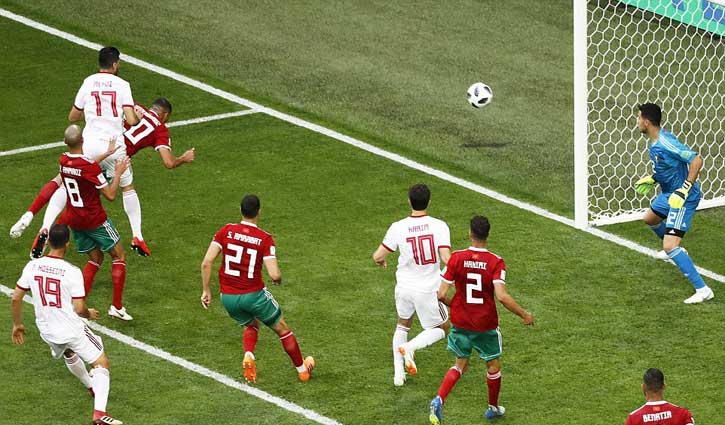 Own-goal earns Iran 1-0 win over Morocco