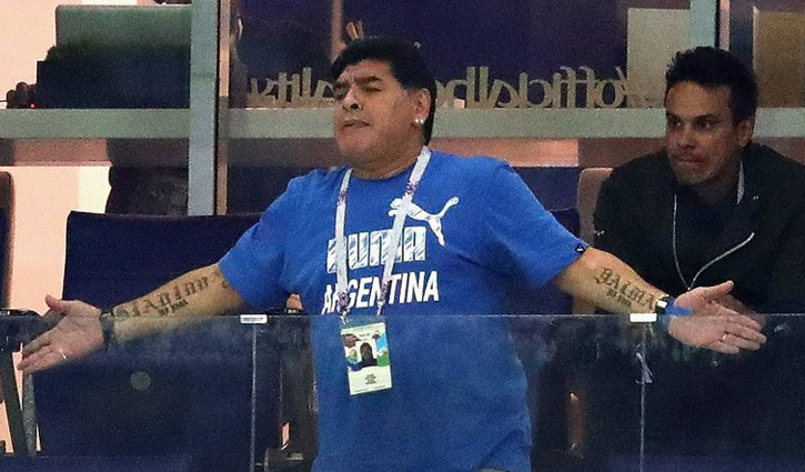 Diego Maradona wants to meet Lionel Messi