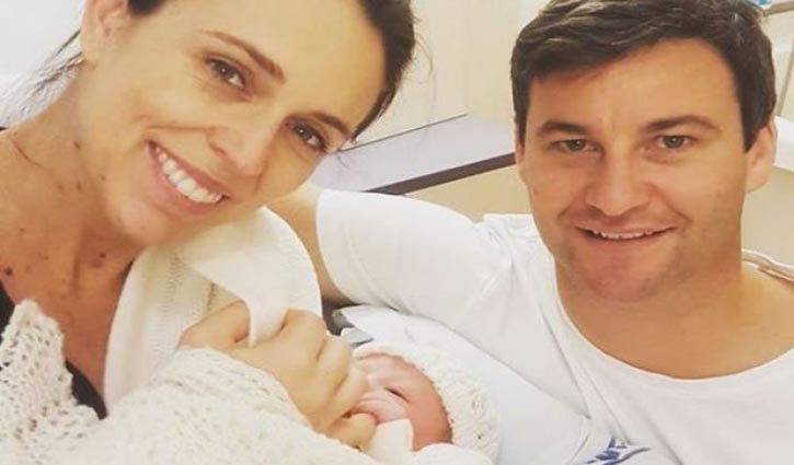 New Zealand PM gives birth to baby girl